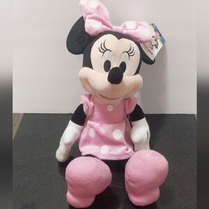 Pink and Black Plush Toy